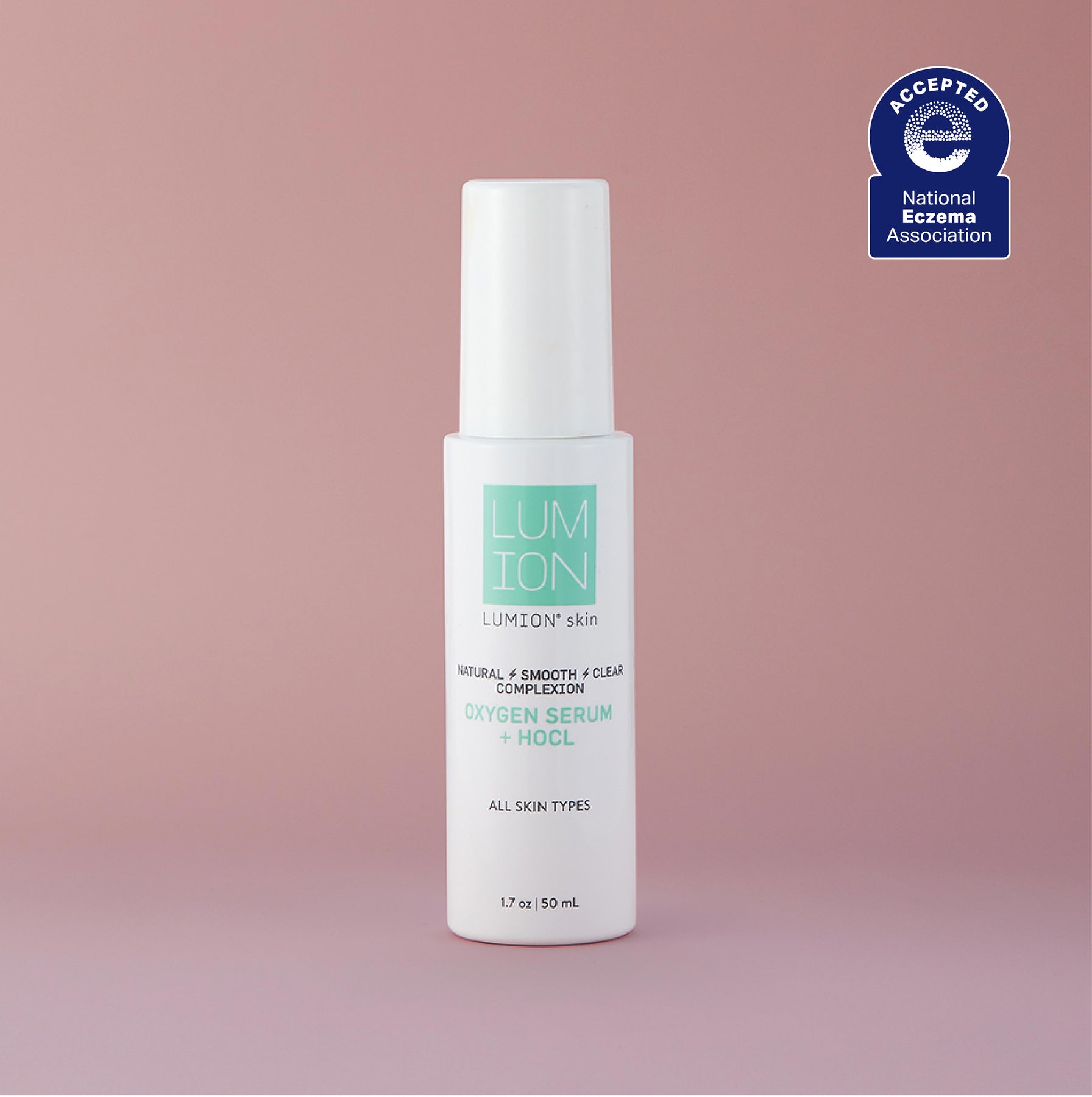 Save My Skin Serum made with HOCL Oxygen. LUMION life